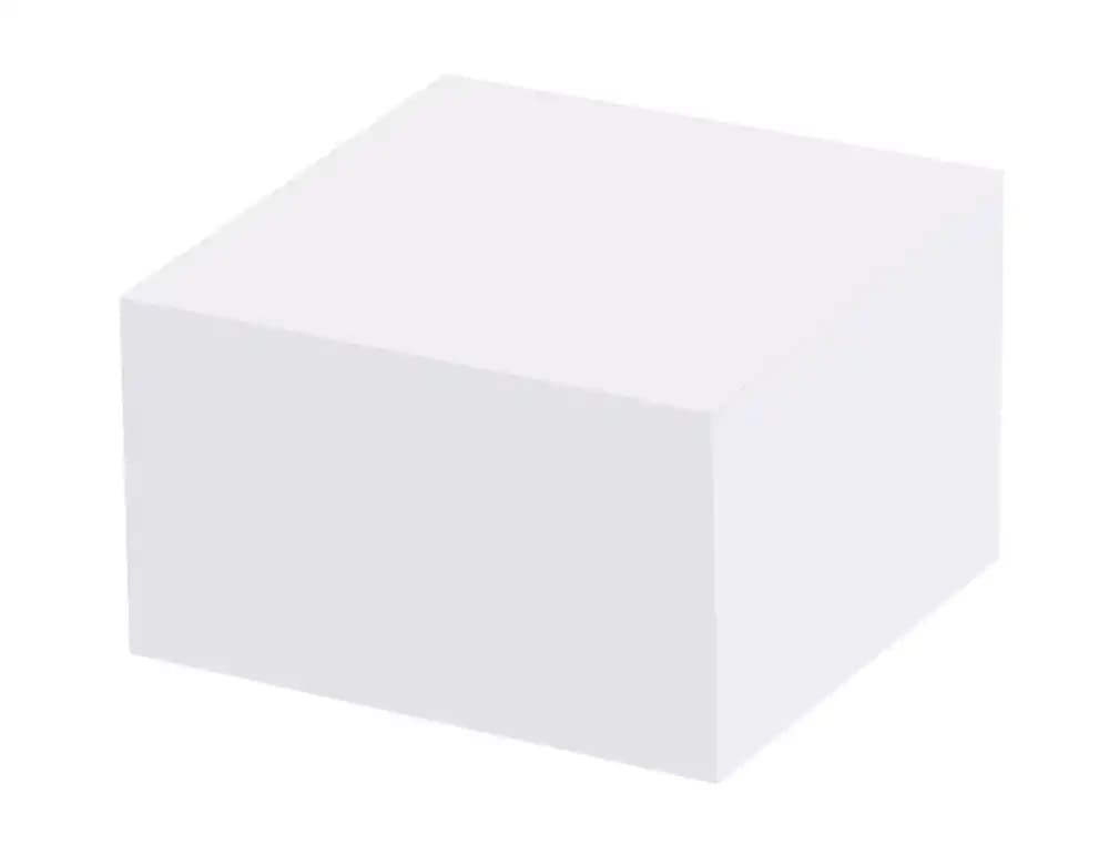 Taco papel liderpapel sin encolar 400 hojas 95x90x40 mm 80 g