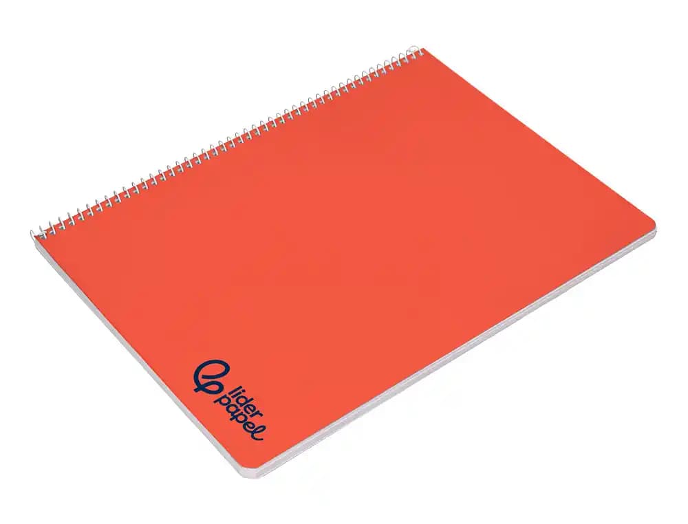 Cuaderno espiral liderpapel a4 wonder tapa plastico 80h 90gr liso colores surtidos