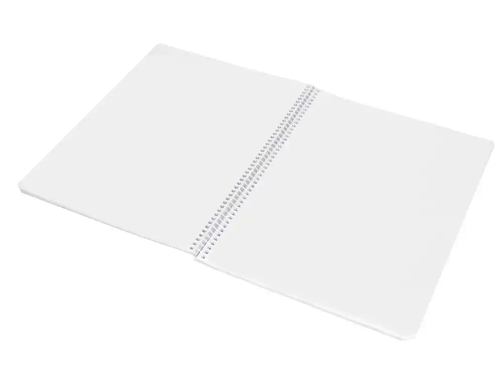 Cuaderno espiral liderpapel a4 wonder tapa plastico 80h 90gr liso colores surtidos