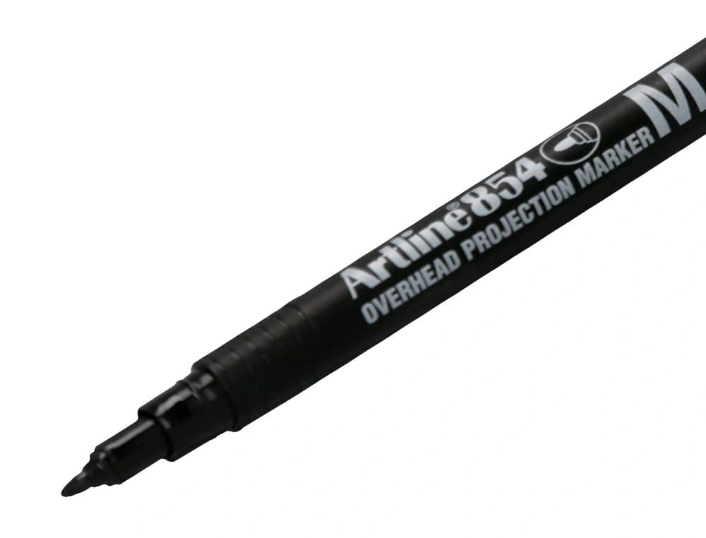 Rotulador artline retroproyeccion punta fibra permanente ek-854 -punta redonda 1 mm