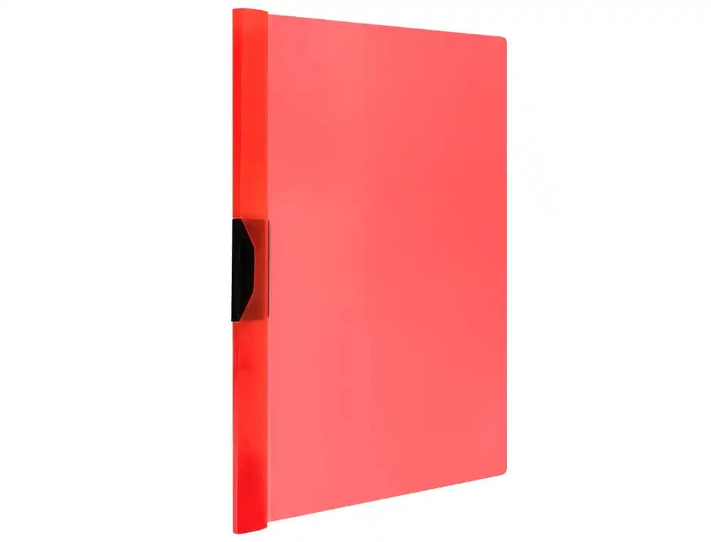 Carpeta liderpapel dossier pinza lateral polipropileno din a4 translucido 60 hojas pinza deslizante