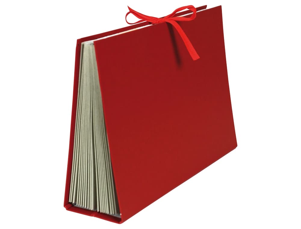 Carpeta fuelle liderpapel letras carton forrado burdeos