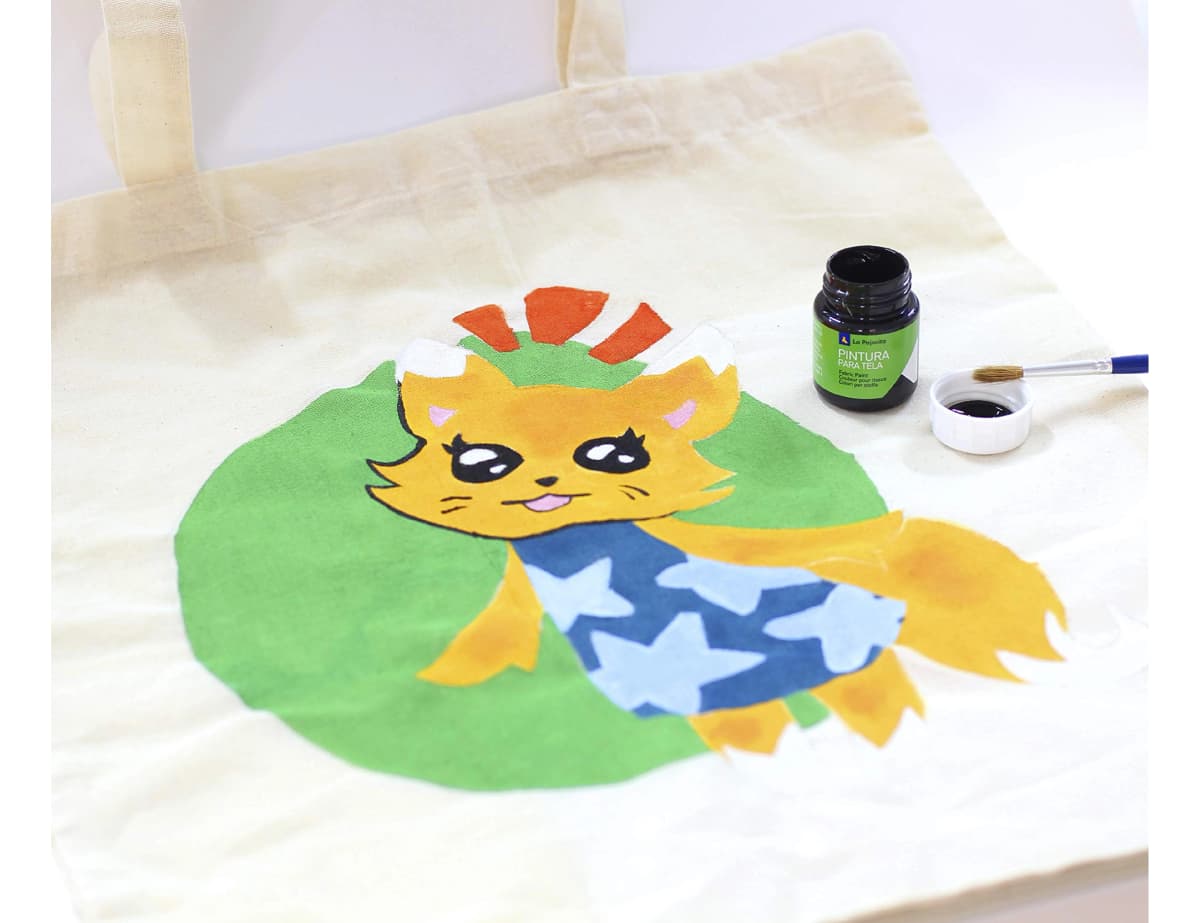 Pintura para tela La Pajarita de efecto termofijante, bote de 25 ml – Amarillo real