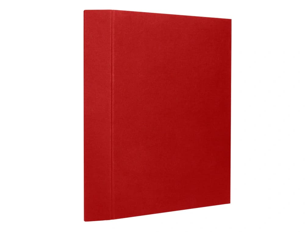 Carpeta de fuelle Liderpapel de cartón forrado – Burdeos