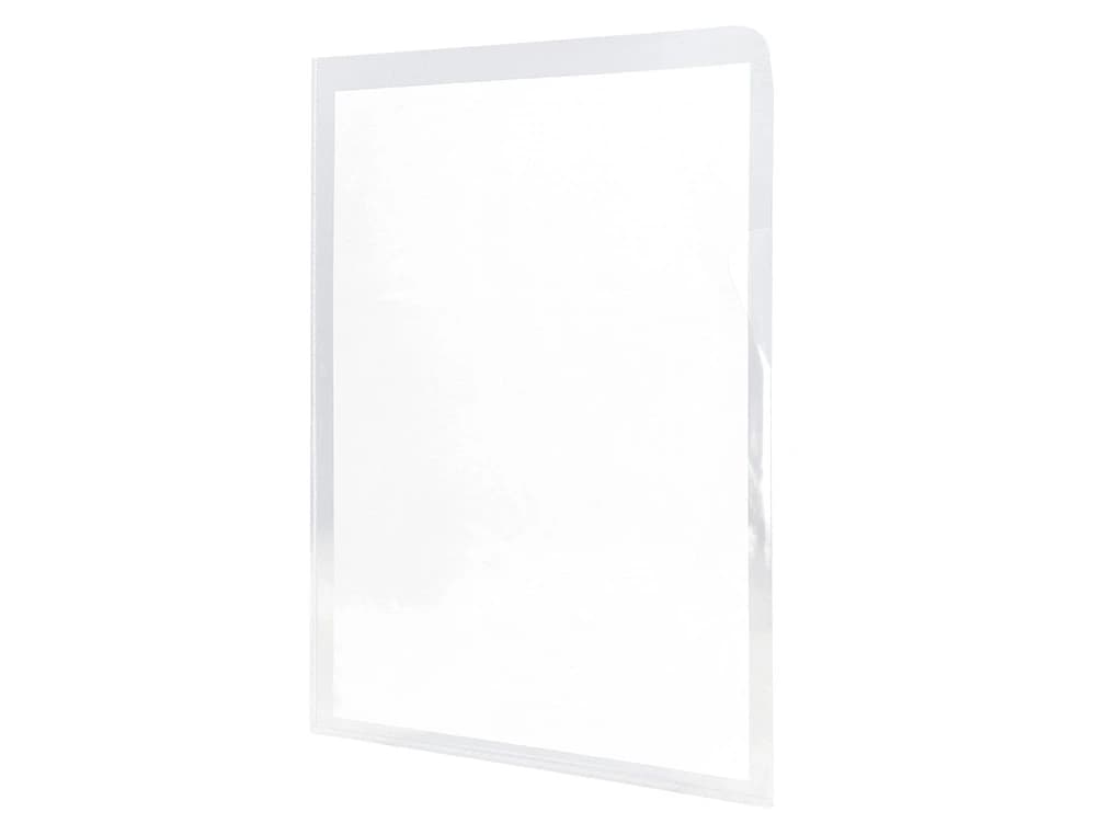 Carpeta dossier uñero plastico q-connect 180 mc folio transparente