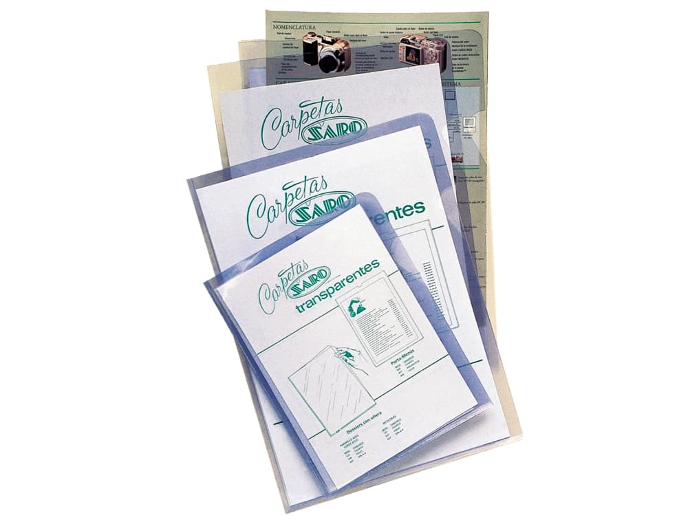 Carpeta dossier uñero saro pvc 280 mc