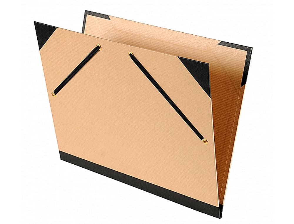Carpeta dibujo canson tendence 32x45 cm con gomas kraft