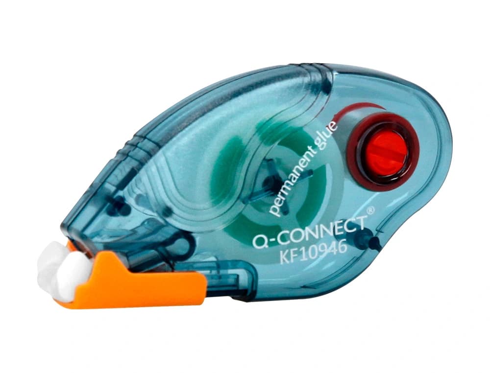 Pegamento q-connect roller compact permanente 6,5 mm de ancho x 8,5 mt unidad