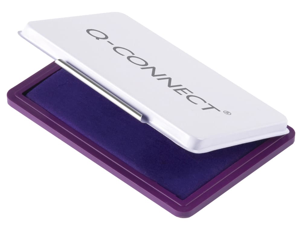 Tampón Q-Connect n.º 2 de 110 × 70 mm – Violeta