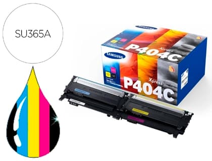 Samsung Toner samsung p404c sl c430w / c480 / c480fn / c480fw / c480w pack magenta cian amarillo y negro 1.000 pag