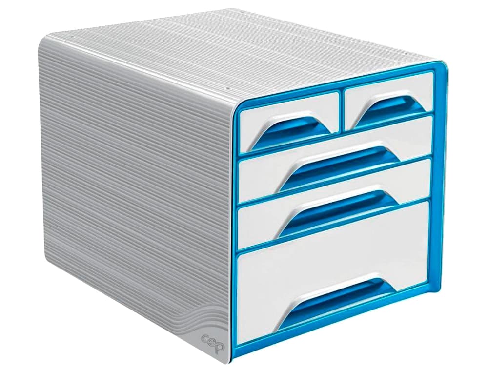 Fichero cajones de sobremesa cep 5 cajones 360x288x270 mm