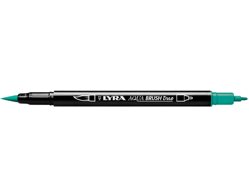 Rotulador Lyra Aqua Brush acuarelable doble punta fina y pincel