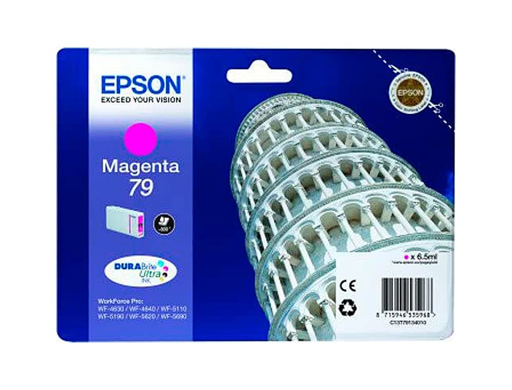 Ink-jet epson t913 workforce pro wf-4630 / 4640 / 5110 / 5190 / 5620 / 5690 magenta
