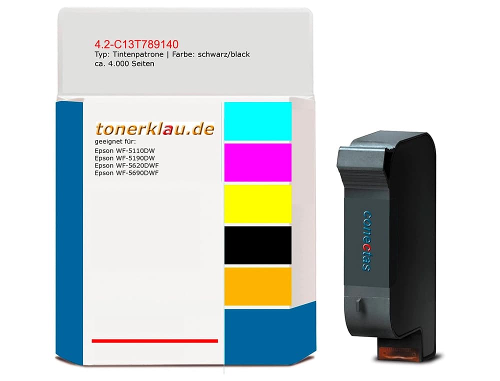 Ink-jet epson t7892xxl wf-5110 / 5190 / 5620 / 5690 cian alta capacidad