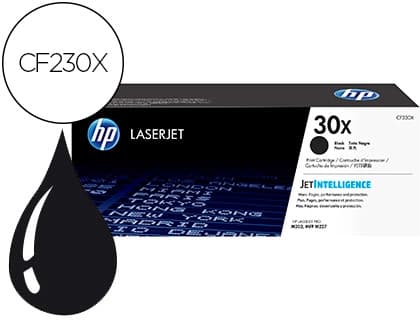 Hp Toner hp cf230x laserjet pro m203/ m227 negro 3500 paginas