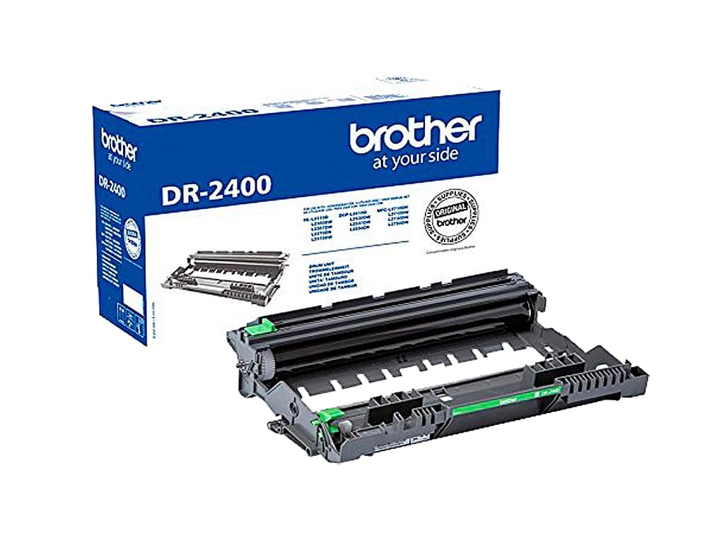 Tambor brother dr-2400 para dcp-l2510 / 2530 / 2550 / hl-l2375 12000 paginas