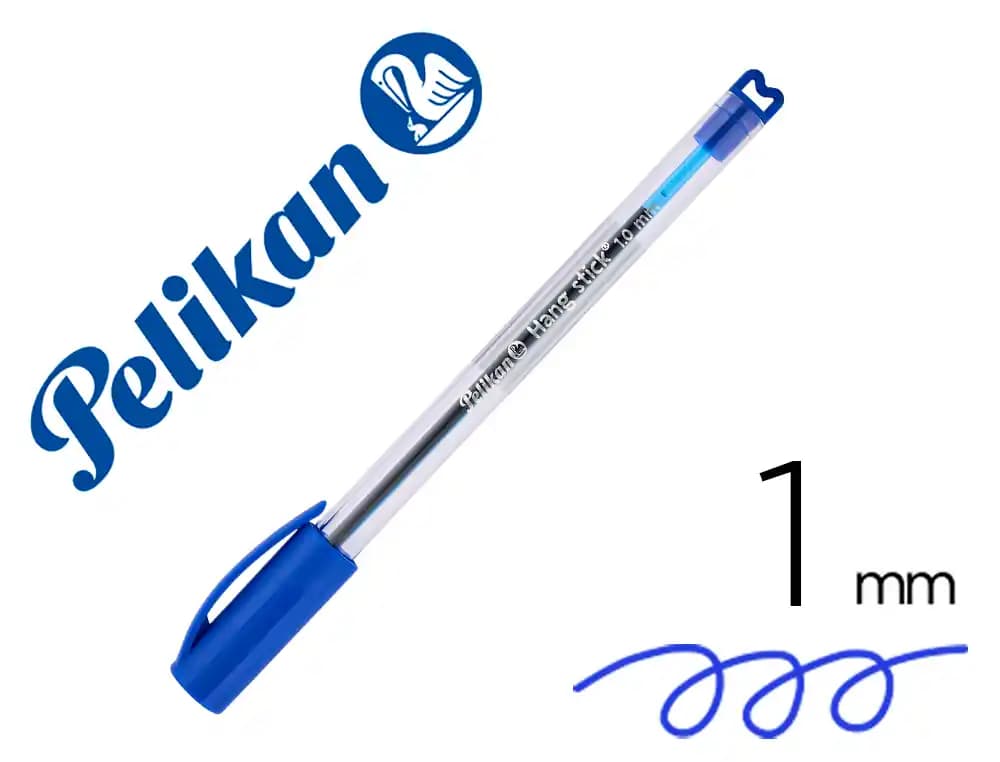Bolígrafo Pelikan Hang Stick con gancho para colgar – Azul