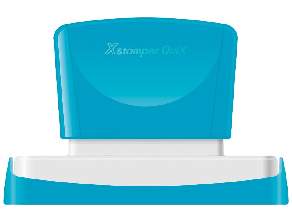 Sello x'stamper quix personalizable medidas 28x78 mm q-24