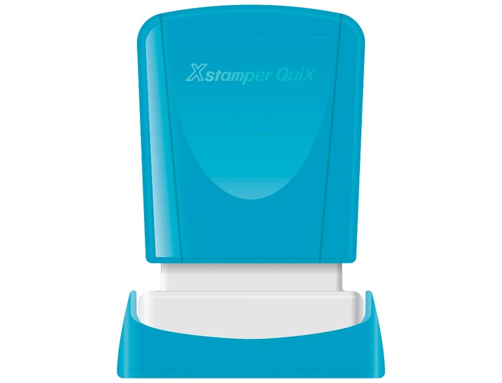 Sello x'stamper quix personalizable medidas 11x25 mm q-04