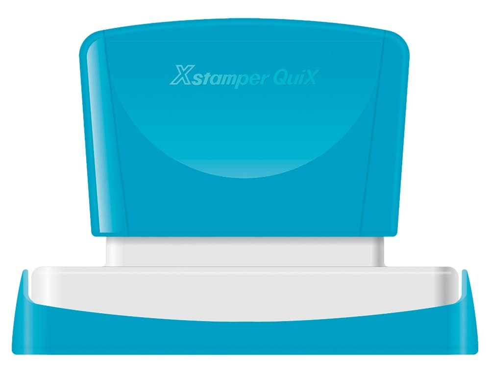 Sello x'stamper quix personalizable medidas 22x69 mm q-18