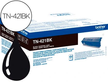 Toner brother tn-421 para dcp-l8410 cdn / 8410 cdw / hl-l8260 cdw / mfc-l8360 cdw / 8690 cdw / 8900 cdw negro