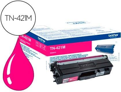 Brother Toner brother tn-421 para dcp-l8410 cdn / 8410 cdw / hl-l8260 cdw / mfc-l8360 cdw / 8690 cdw / 8900 cdw magenta
