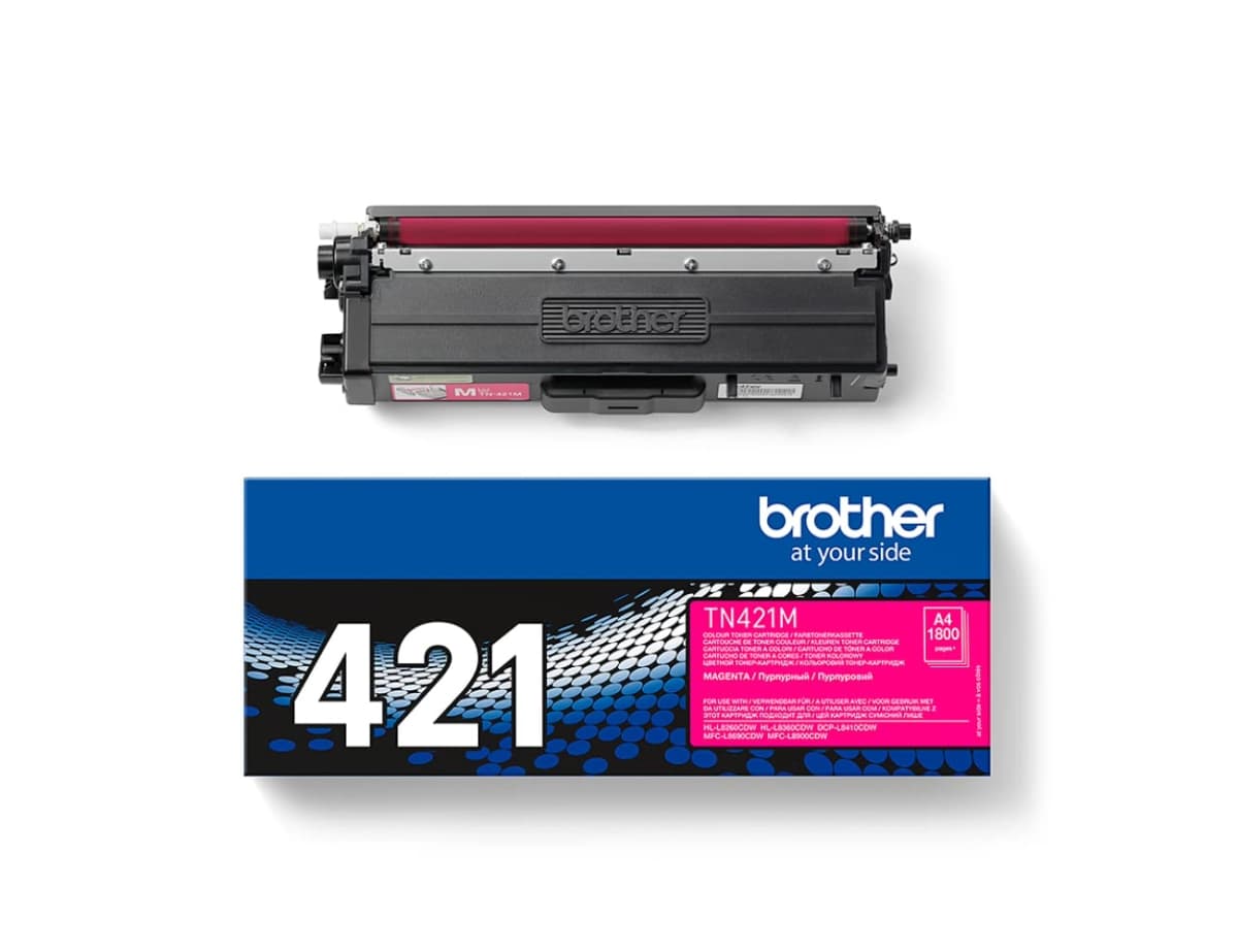Toner brother tn-421 para dcp-l8410 cdn / 8410 cdw / hl-l8260 cdw / mfc-l8360 cdw / 8690 cdw / 8900 cdw