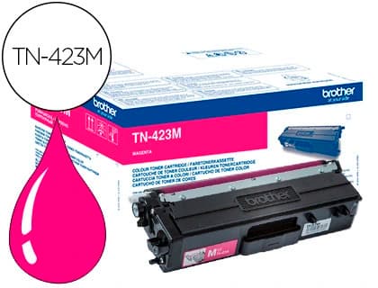 Toner brother tn-423 para dcp-l8410 cdn/8410 cdw/ hl-l8260 cdw/mfc-l8360 cdw /8690 cdw/8900 cdw magenta