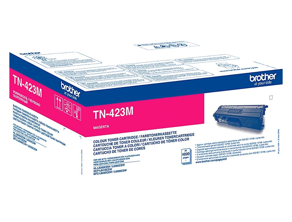 Toner brother tn-423 para dcp-l8410 cdn / 8410 cdw / hl-l8260 cdw / mfc-l8360 cdw / 8690 cdw / 8900 cdw