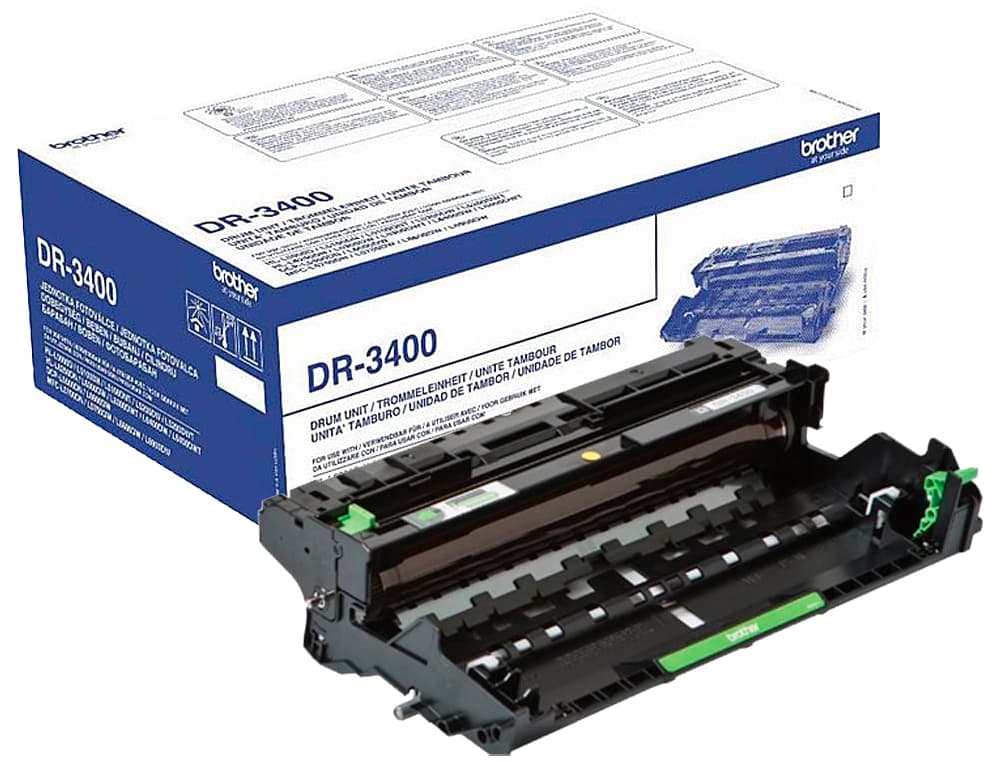 Tambor brother dr-3400 para hl-l6250dn hl-l6300dw hl-l6400dw dcp-l6600dw mfc-l6800dw mfc-l6900dw