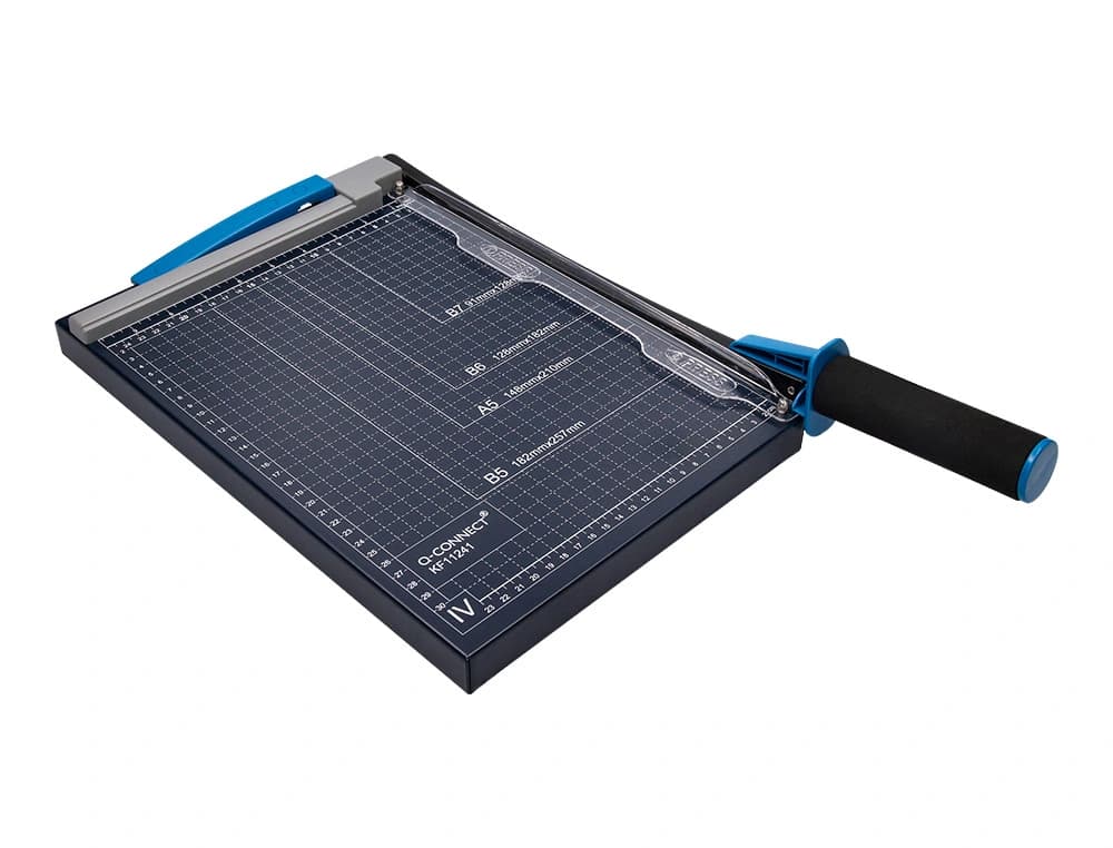 Cizalla q-connect metalica de palanca a4 capacidad corte 10 hojas