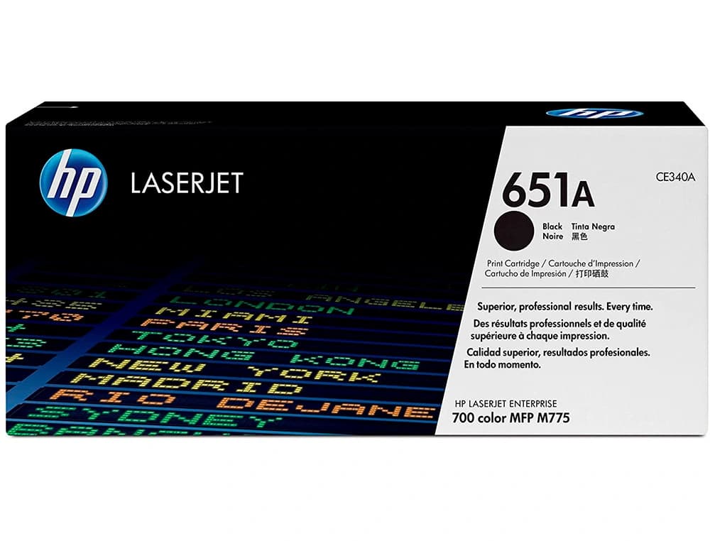 Toner hp 651a laserjet mfp m775dn / m775f / m775z / m775z negro 13.500 paginas