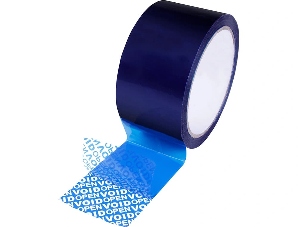 Cinta seguridad q-connect precinto postal azul 35 mt x 33 mm