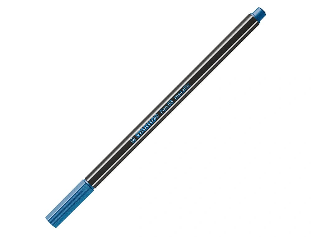 Rotulador stabilo acuarelable pen 68 metalico punta gruesa 1mm