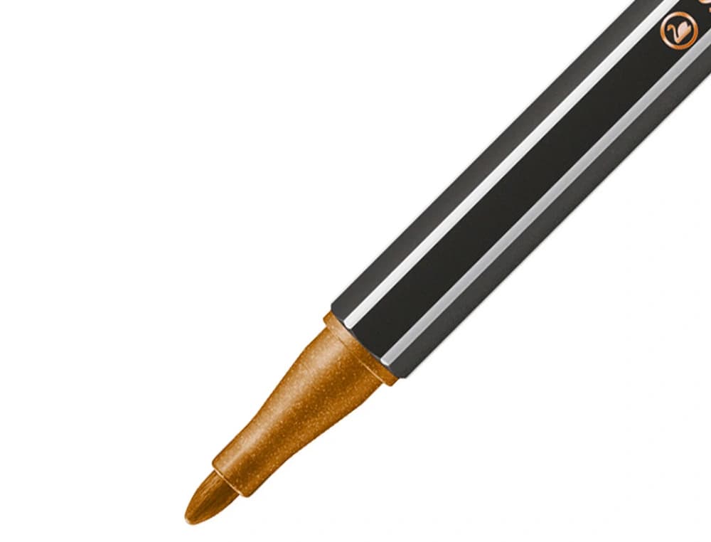 Rotulador stabilo acuarelable pen 68 metalico punta gruesa 1mm