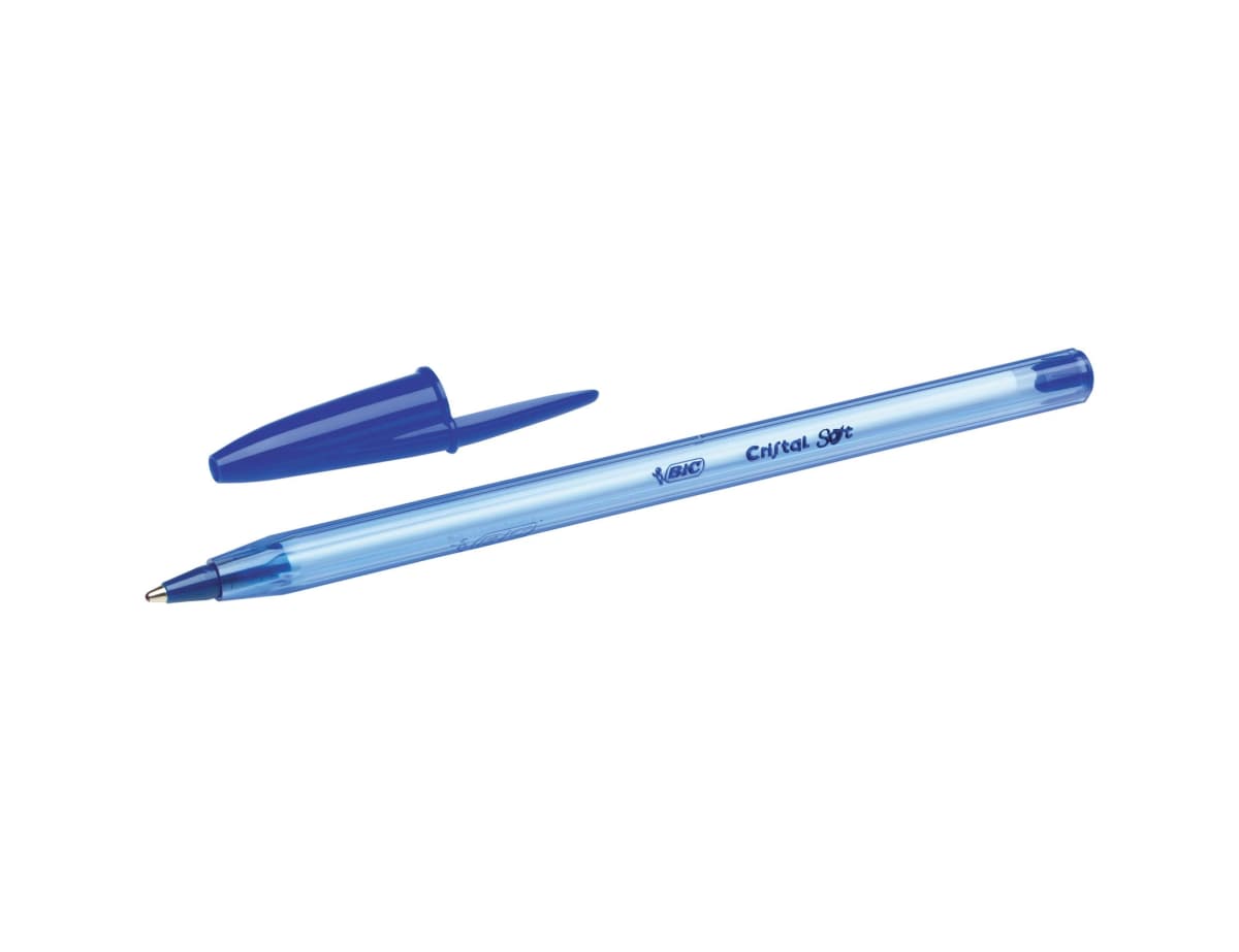 Boligrafo bic cristal soft punta de 1,2 mm
