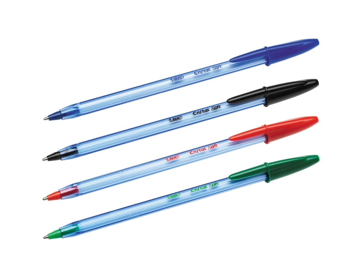Boligrafo bic cristal soft punta de 1,2 mm