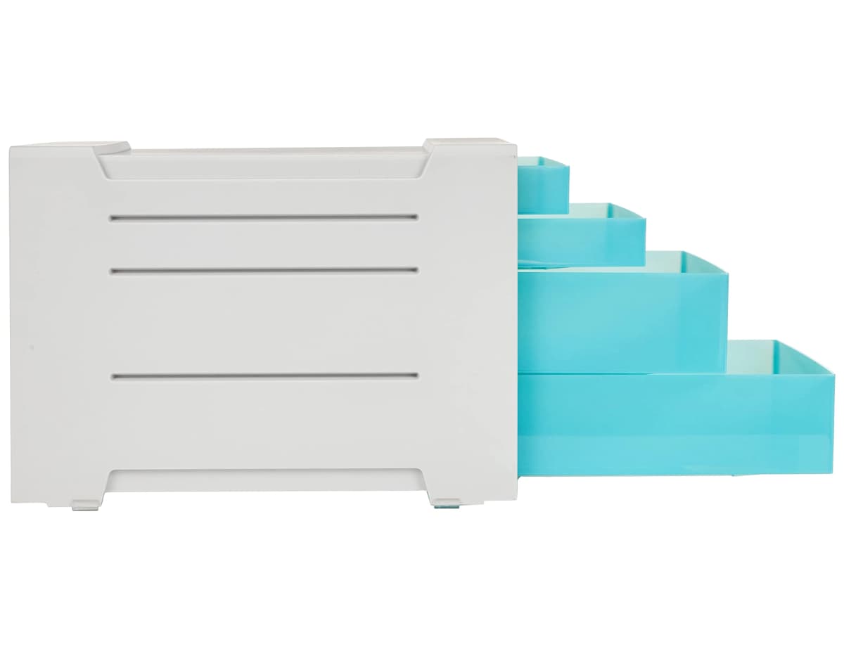 Fichero cajones de sobremesa esselte colour ice plastico 4 cajones