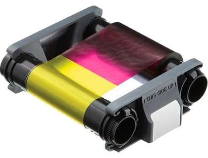 Badgy Pack de consumible para impresora badgy 100 impresiones con cinta color y 100 tarjetas