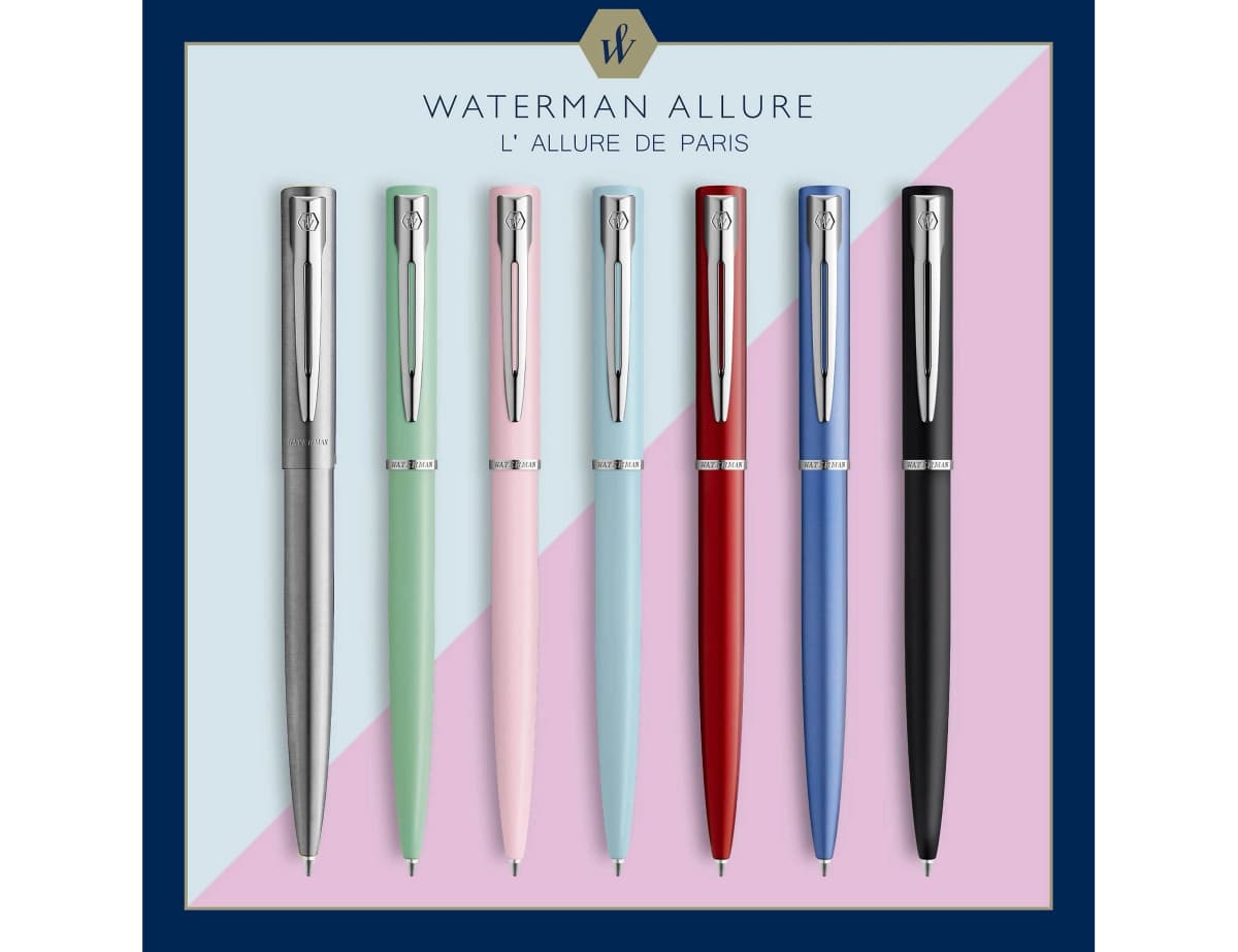 Boligrafo waterman allure laca en estuche de regalo
