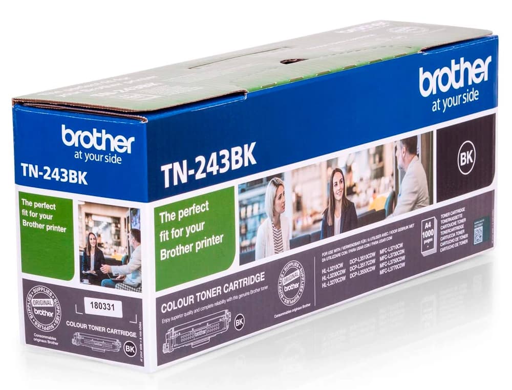Toner brother tn247bk dcp-l3510cdw / hl-l3270cdw / mfc-l3710cw negro 3000 paginas