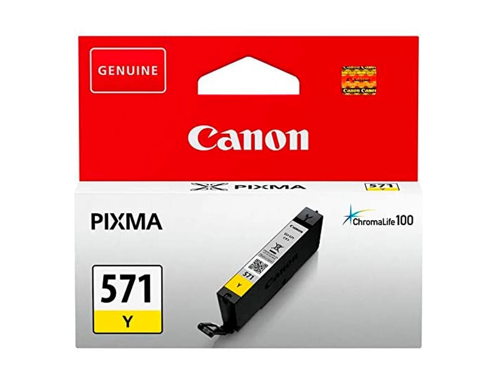 Ink-jet canon cli 571 pixma ts5051 / ts6050 / ts8051 / ts9050 / amarillo 161 paginas