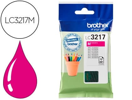 Brother Ink-jet brother lc3217m mfcj6530 / mfcj6935 magenta 550 paginas