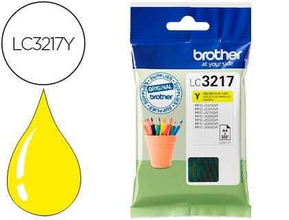 Brother Ink-jet brother lc3217y mfcj6530 / mfc-j6935 amarillo 550 paginas