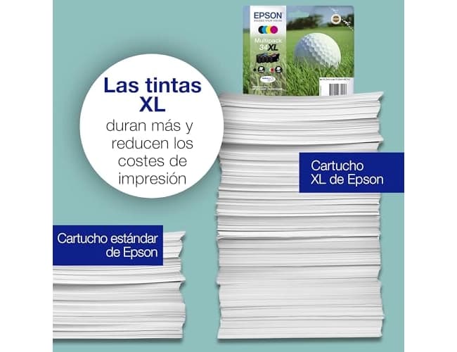 Ink-jet epson 34 workforce pro wf-3720 / wf-3720dwf / wf-3725dwf 300 paginas