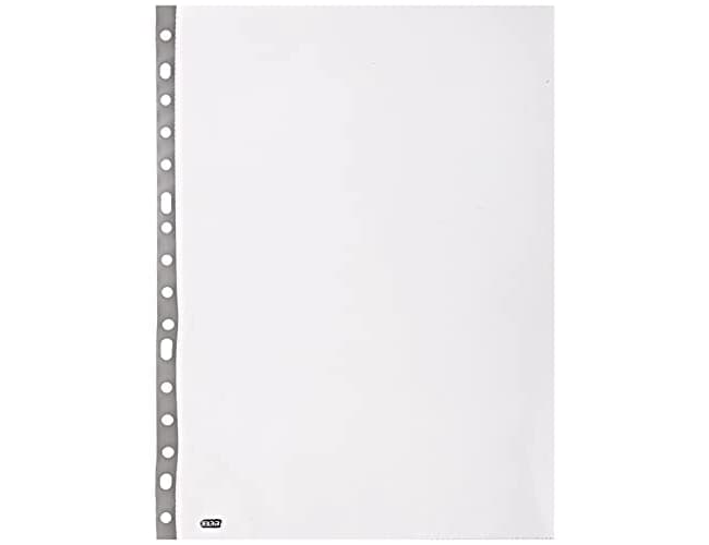 Funda multitaladro elba standard 70 micras cristal caja de 100 unidades