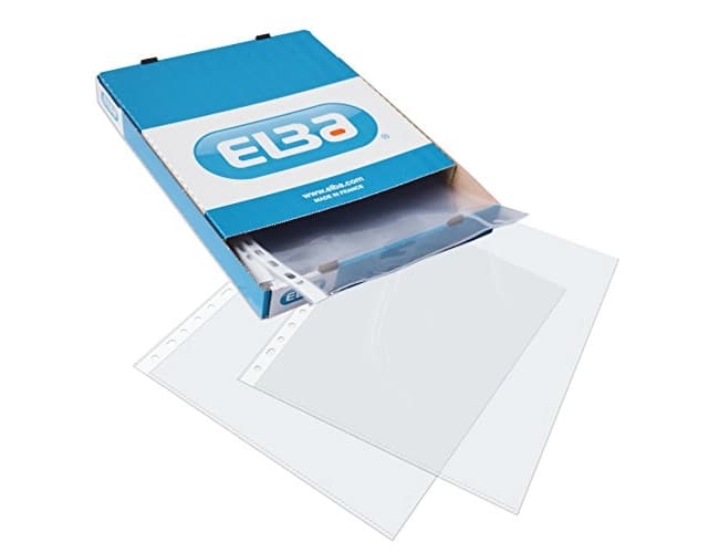 Funda multitaladro elba standard 90 micras piel naranja caja de 100 unidades