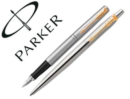 Parker Juego Parker duo jotter acero gt bolígrafo + pluma