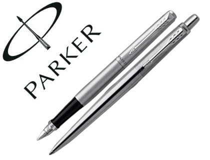 Parker Juego Parker duo jotter acero ct bolígrafo + pluma