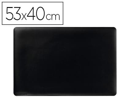 Durable Vade sobremesa Durable polipropileno antideslizante contorneado color negro 53x40 cm